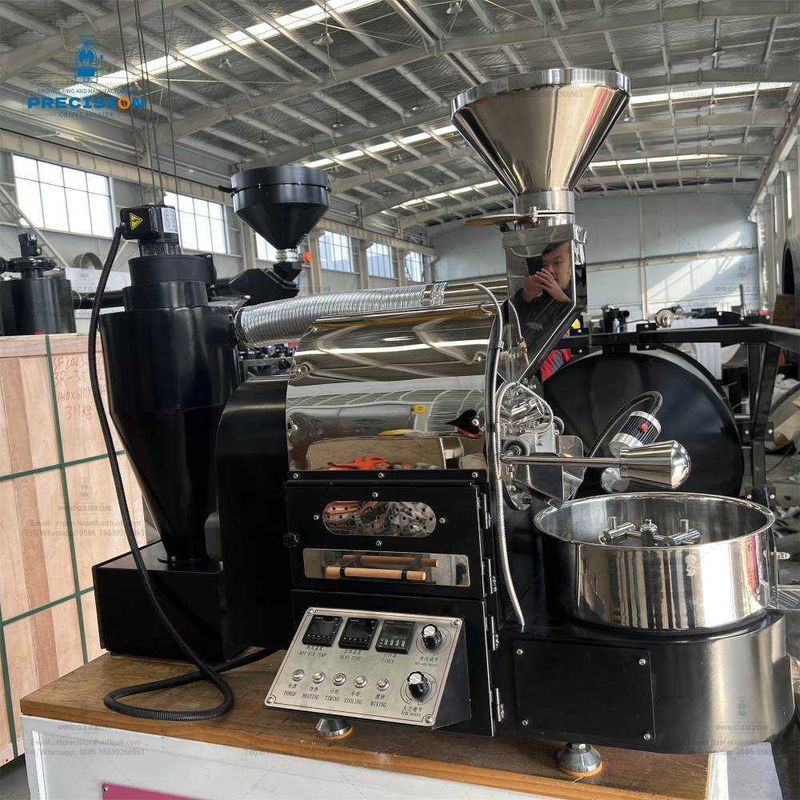 1 kg Piccola macchina per arrostire il caffè con cassa di colore personalizzata