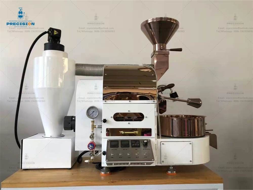 Personalizza il colore Piccole torrefazioni di caffè bianche 1 kg doppio strato 316 in acciaio inossidabile alimentare