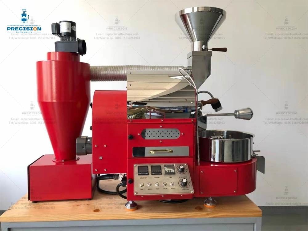 Programmabile torrefazione di caffè da 1 kg colore rosso Tempo di torrefazione 12-15 minuti
