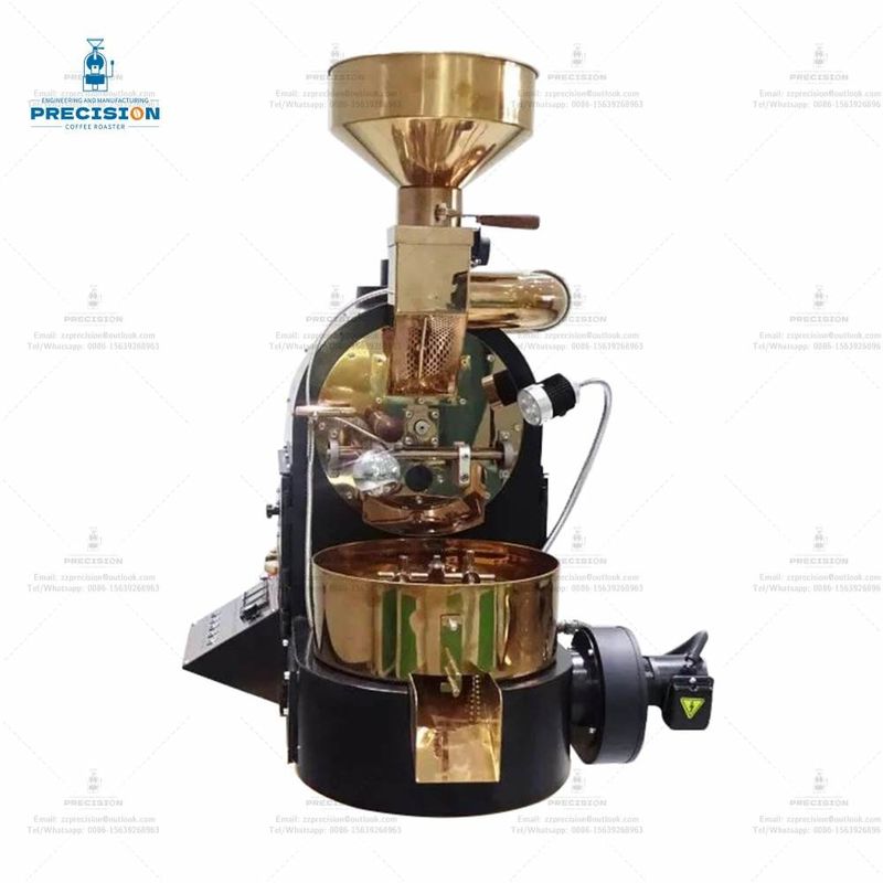 Tostatrice di caffè elettrica / a gas con capacità massima di 1500 g / lotto