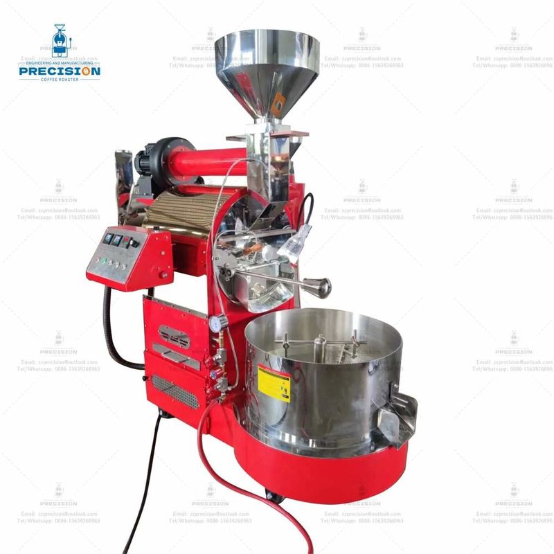 Tostatrice di caffè multifunzione 12 kg 15 kg Tostatrice a aria di semi di cacao Tostatrice commerciale su larga scala