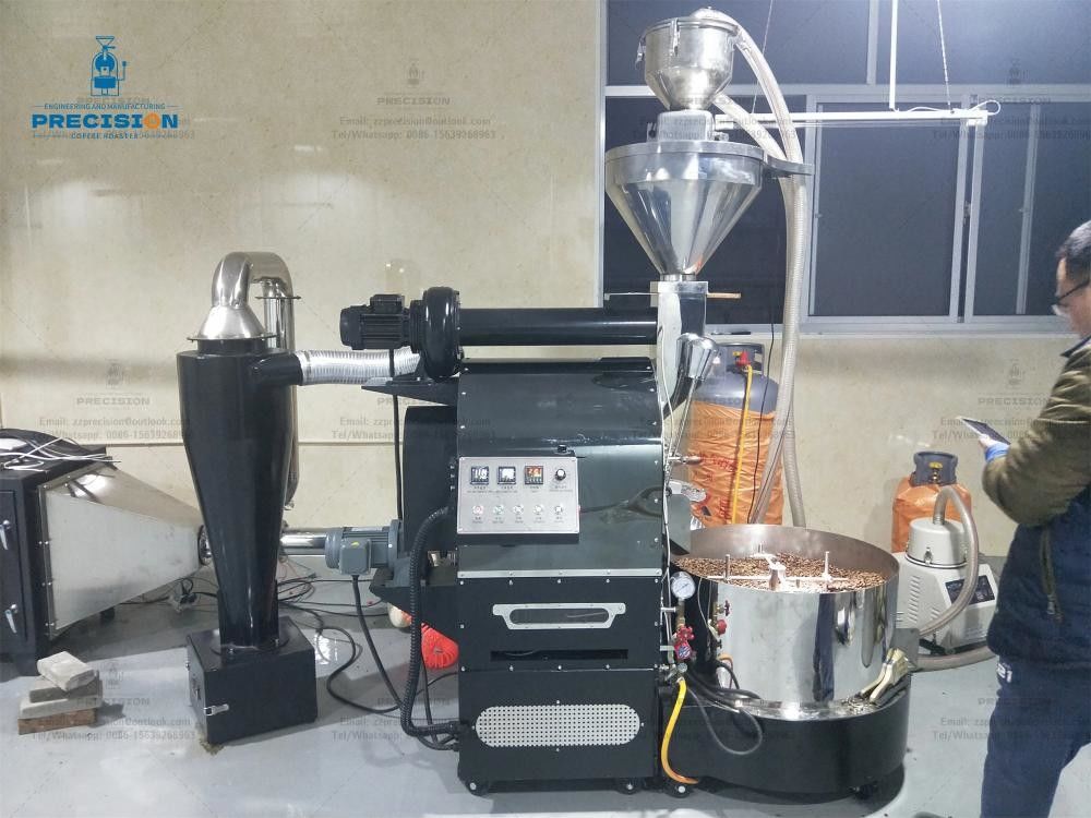 Colombia industriale Fagioli di caffè torrefazione Fagioli di caffè macchina di pasticceria biologica macchina di produzione di fagioli tostati di caffè