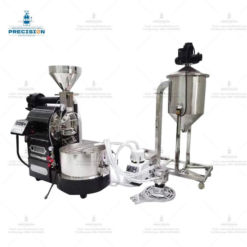 Buon prezzo 2024 Nuova macchina elettrica a gas per arrostire il caffè 6kg 12kg 15kg Rostatore di caffè