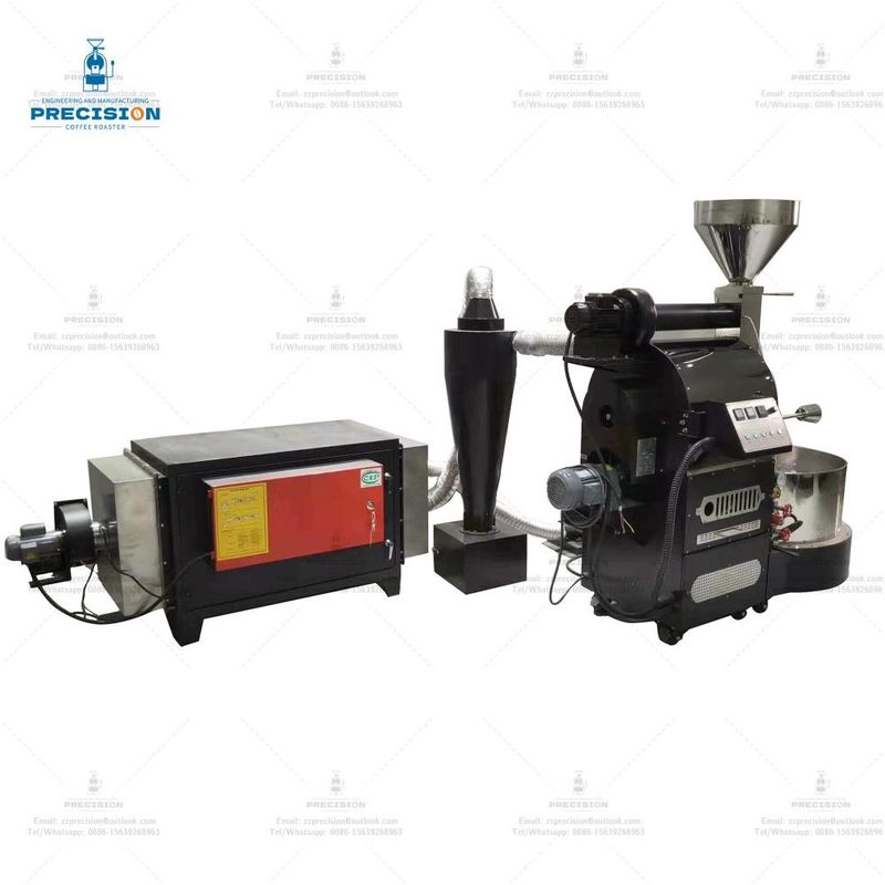 Buon prezzo 2024 Nuova macchina elettrica a gas per arrostire il caffè 6kg 12kg 15kg Rostatore di caffè