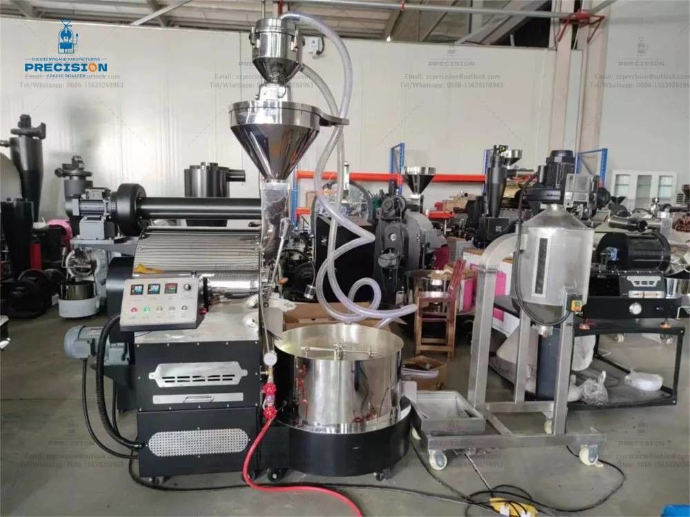 Facile da usare Macchine per il torrefazione del caffè commerciale Tipo di riscaldamento elettrico completo