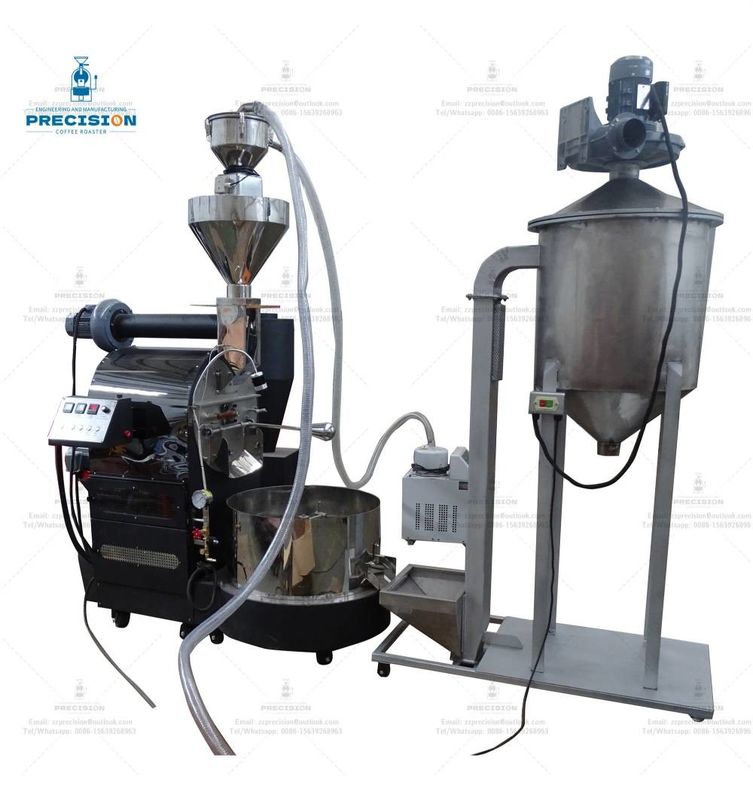 Roaster di chicchi di caffè di grado commerciale Metodo di tostatura ad aria calda Personalizza il colore