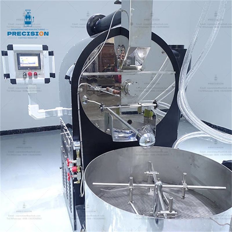 Apparecchi ad alta capacità attrezzature per il torrefazione del caffè per la produzione su larga scala di caffè