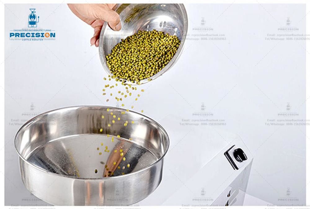 Rostatore di caffè elettrico e trituratore 30-50 kg/h Rostatore di noci per la casa