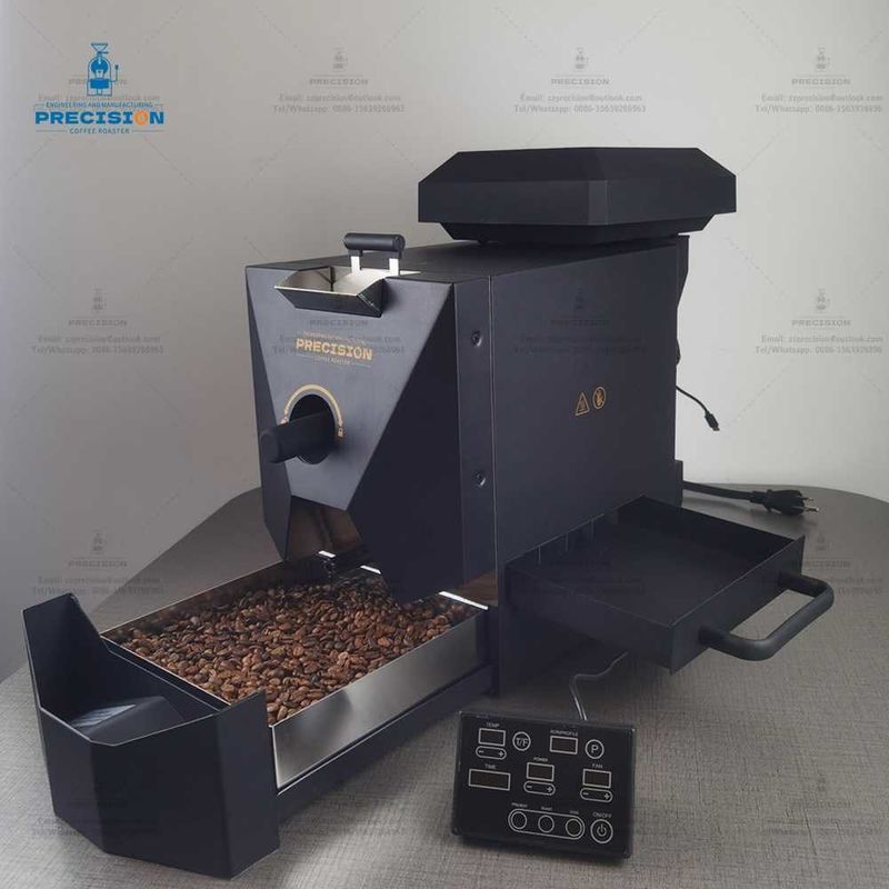 Macchina automatica di torrefazione del caffè per la casa con potenza di fuoco di 3800 kcal e metodo di cottura a aria semi calda