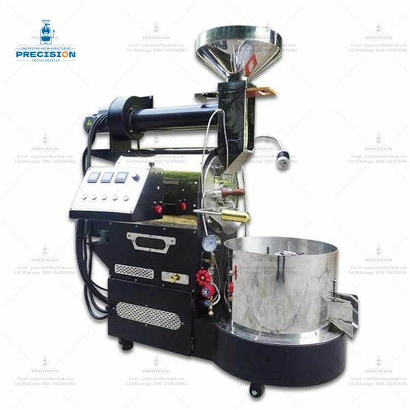 Tornatore di caffè commerciale da 3 kg con 316 tamburi in acciaio inossidabile Tornatore 200-3500g per lotto