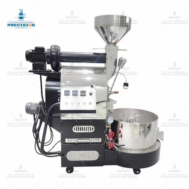 200w 3kg torrefazione del caffè con resistenza al calore doppio strato 316 Food Grade in acciaio inossidabile tamburo
