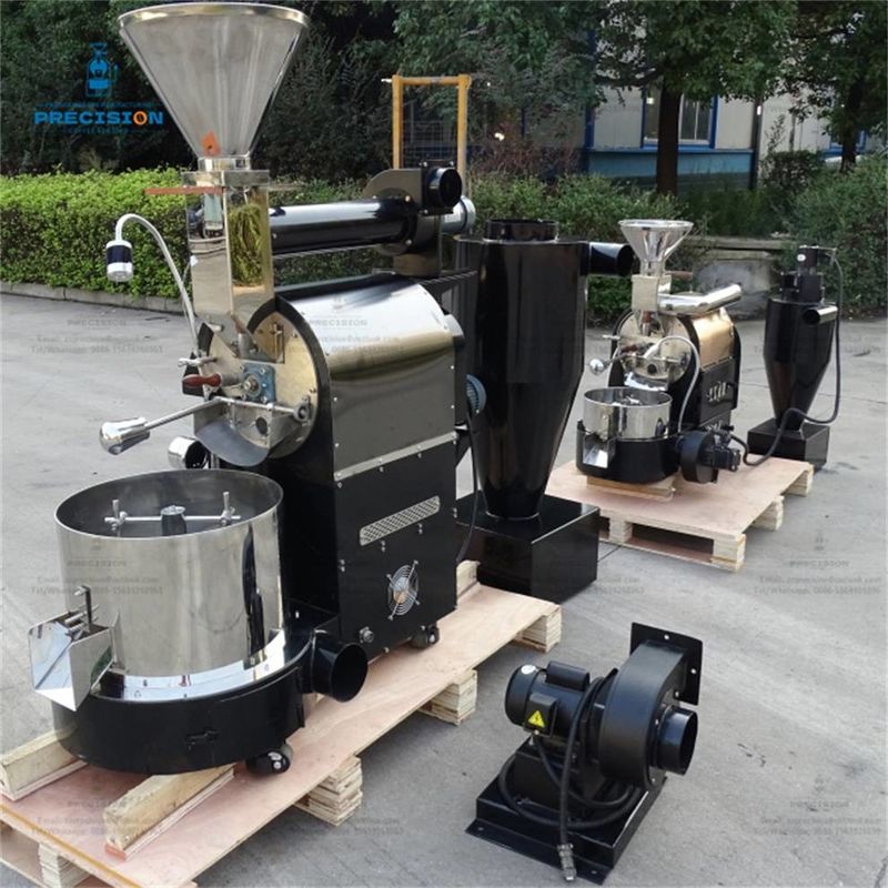 3 kg Smart Coffee Roasting Machine con tamburo a doppio strato in acciaio inox 316 resistente al calore