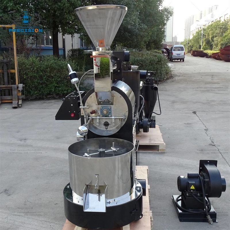 3 kg Smart Coffee Roasting Machine con tamburo a doppio strato in acciaio inox 316 resistente al calore