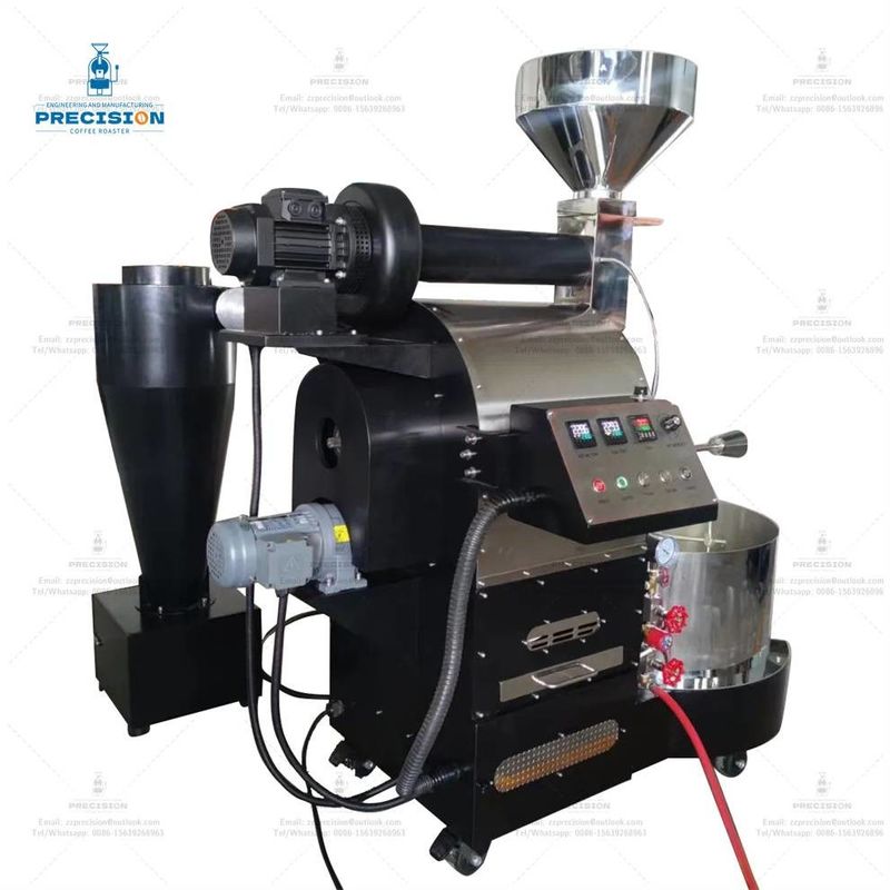 Macchine per arrostire il caffè in acciaio inossidabile tipo a gas elettrico 5 kg 10 kg Rostatrice di caffè