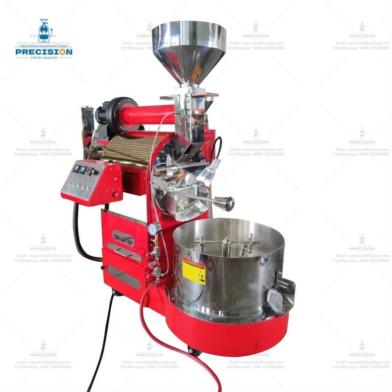 Macchine per arrostire il caffè in acciaio inossidabile tipo a gas elettrico 5 kg 10 kg Rostatrice di caffè