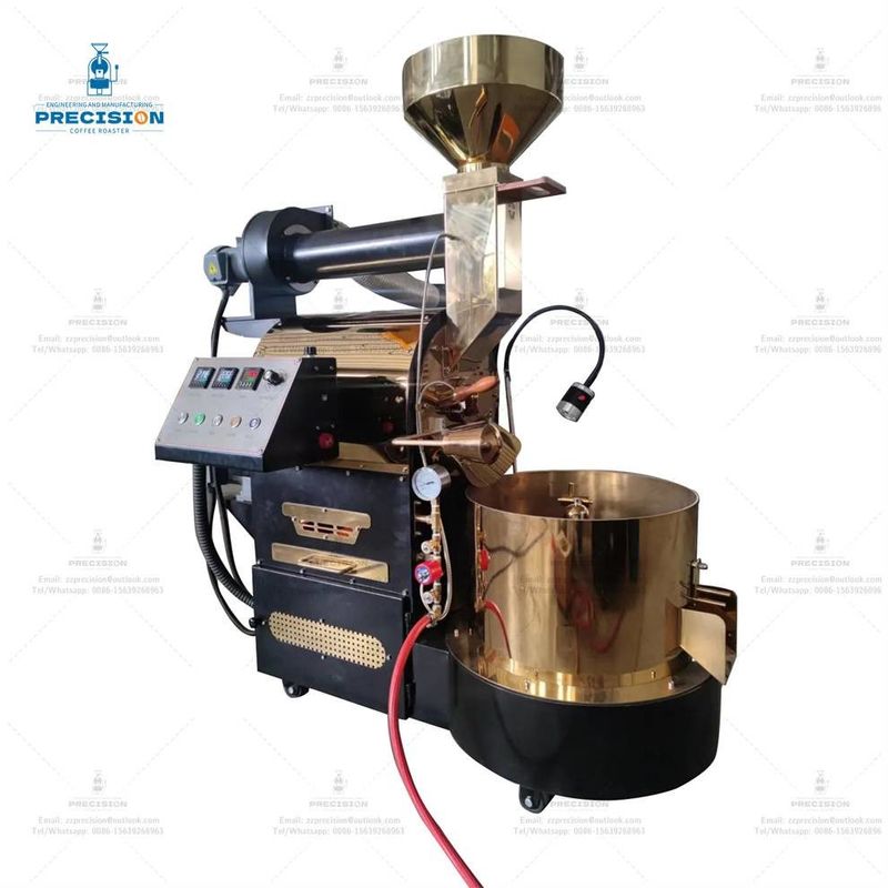 Macchina per arrostire il caffè in acciaio inossidabile tipo gas elettrico 5Kg 10Kg 15Kg Rostatrice di caffè