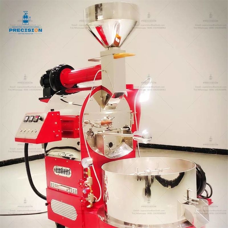 Commerciale Industrial Multi Burner 5Kg 15Kg 20Kg Gas Electric Artisan Coffee Bean Roaster Machine