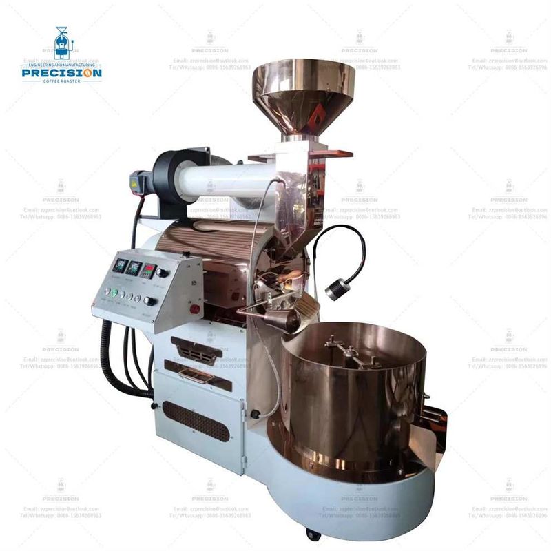 Capacità di batch da 1 a 7 kg e tempo di torrefazione da 12 a 15 minuti