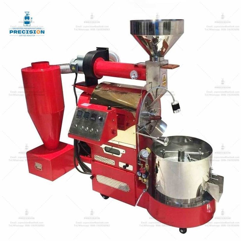 Capacità di batch da 1 a 7 kg e tempo di torrefazione da 12 a 15 minuti