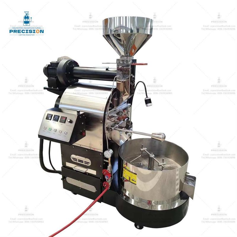 Capacità di batch da 1 a 7 kg e tempo di torrefazione da 12 a 15 minuti