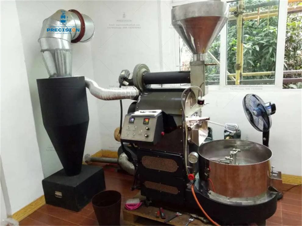 Commerciale industriale Automatico 20Kg 30Kg 60Kg Multi Burner Infrarosso Gas elettrico Caffe Nut Coffee Bean Roaster Machine