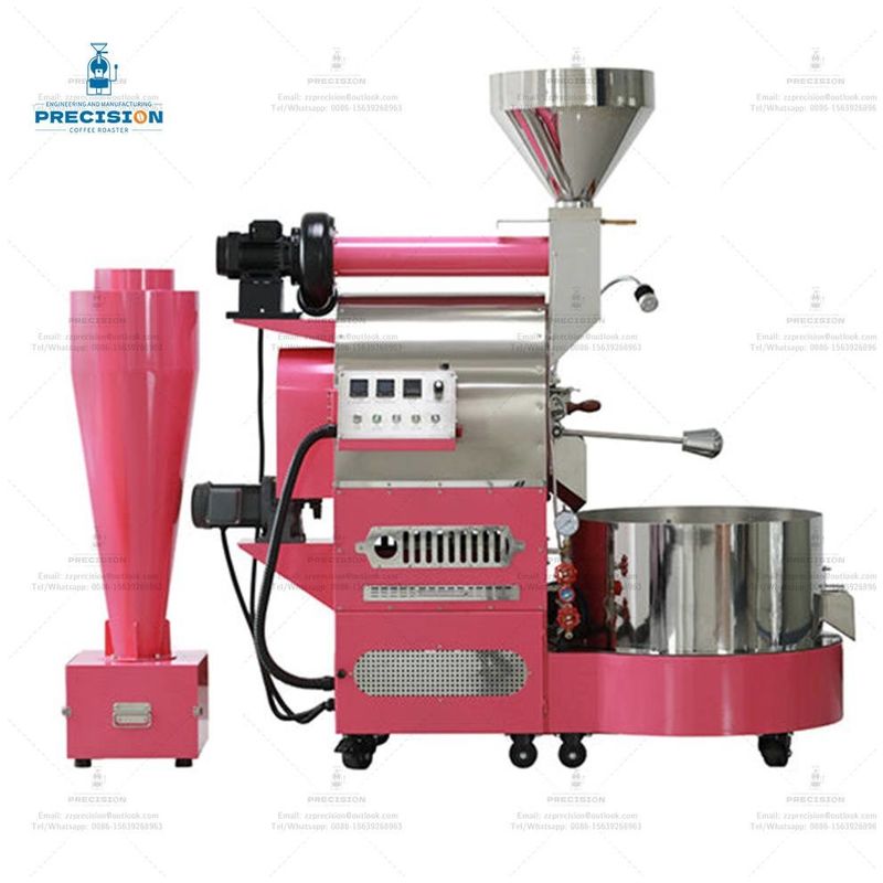 Commercial Small Home Electric Sample Cafe Nuts 6Kg 5Kg 3Kg 2Kg Gas Bean Machine Coffee Roaster In stock