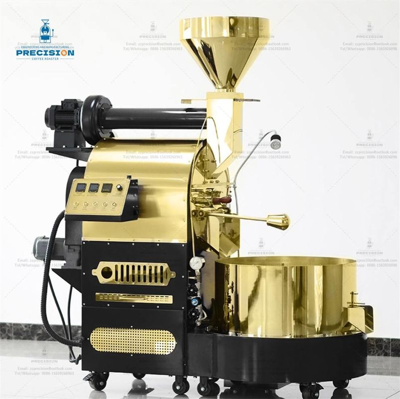Multi Burner Electric Gas 2Kg 3Kg 6Kg 12Kg Coffee Bean Roaster Giesen Commercial Coffee Roasting Machine per la casa e la torrefazione