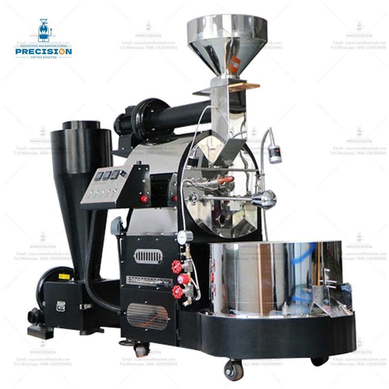 Casa Commerciale 2kg 3kg 6kg Macchina elettrica torrefazione del caffè per torrefazione Macchina torrefazione del caffè a gas
