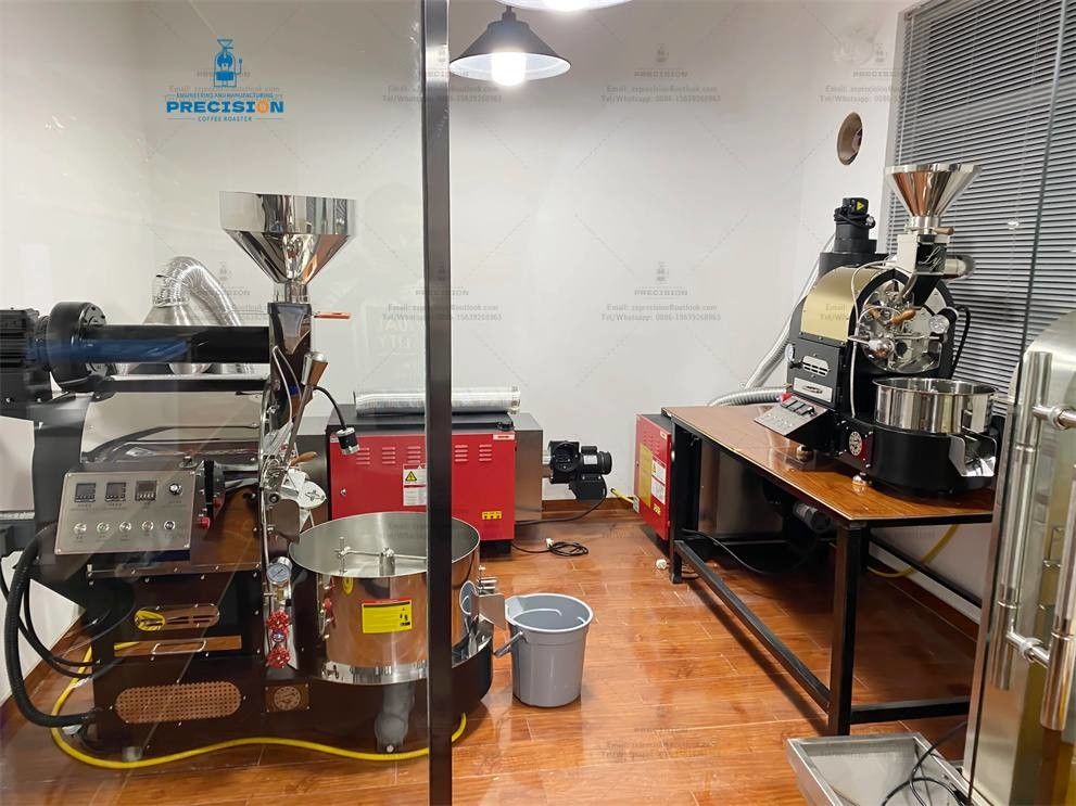 Casa commerciale 2kg 3kg 6kg Macchina elettrica torrefazione del caffè per torrefazione Macchina torrefazione del caffè a gas