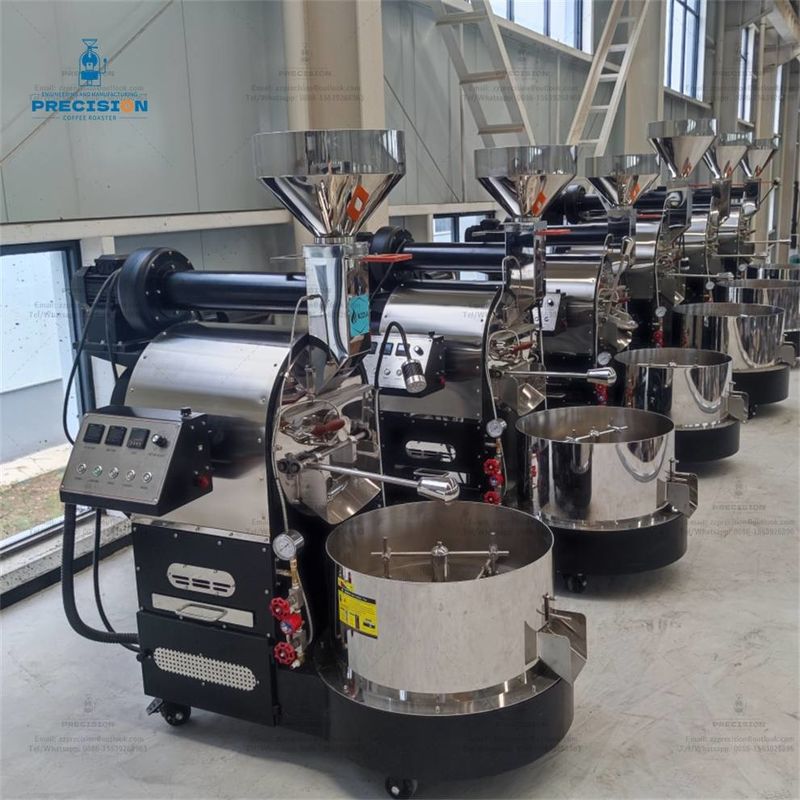 Casa Commerciale 2kg 3kg 6kg Macchina elettrica torrefazione del caffè per torrefazione Macchina torrefazione del caffè a gas