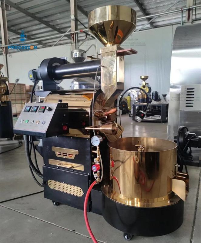 Casa Commerciale 2kg 3kg 6kg Macchina elettrica torrefazione del caffè per torrefazione Macchina torrefazione del caffè a gas